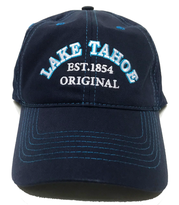 Souvenir Ball Cap Arched Soft Hand Solid Mesh Back, Lake Tahoe Sale - Image 2