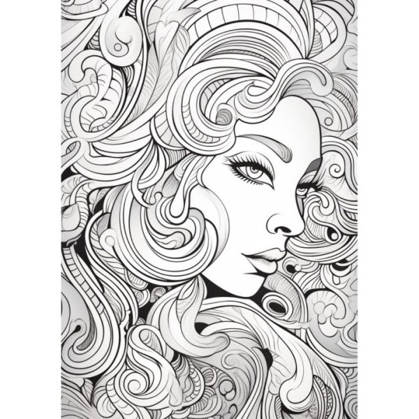 Color Your Feminine Power to Life  | Coloring Book Online Sale - Image 3