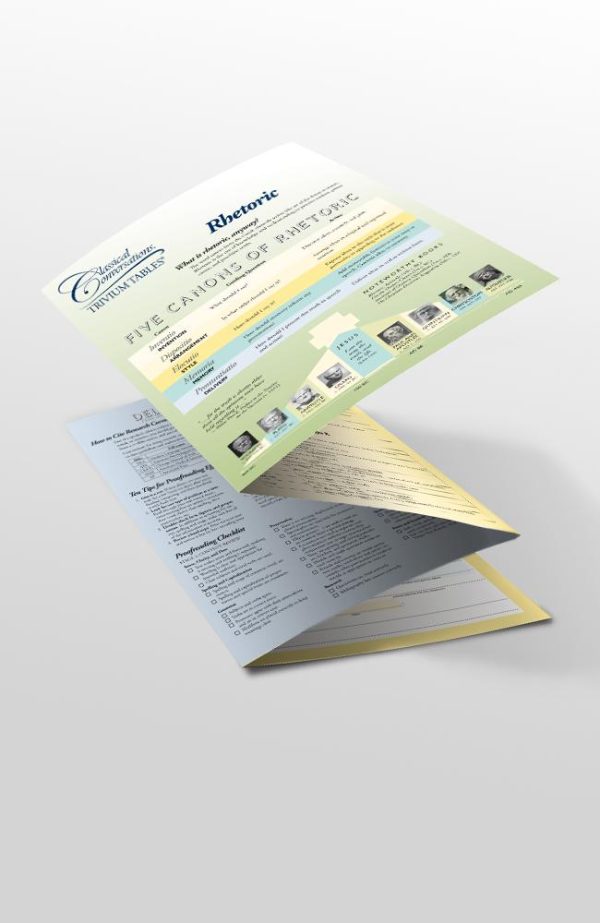 Trivium Tables® Rhetoric For Discount