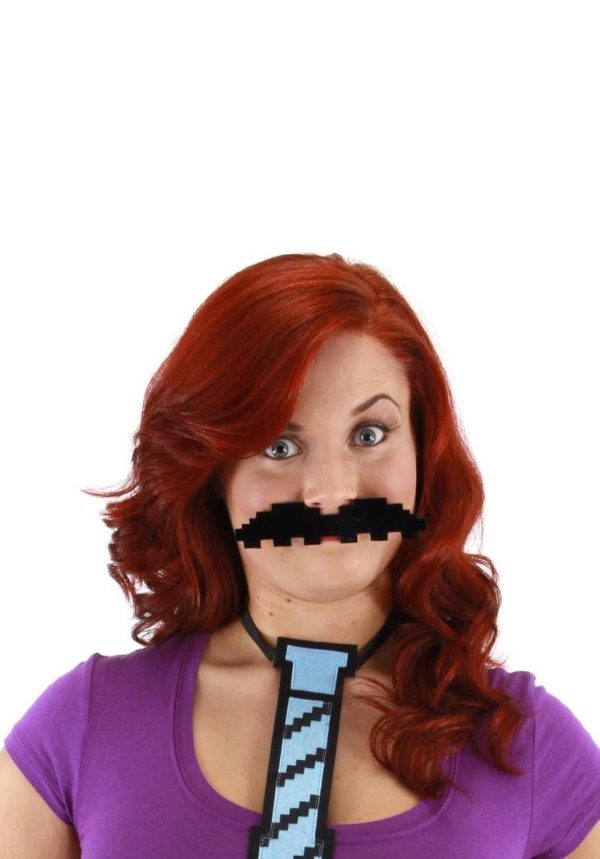 Pixel-8 Costume Moustache Set For Cheap - Image 4