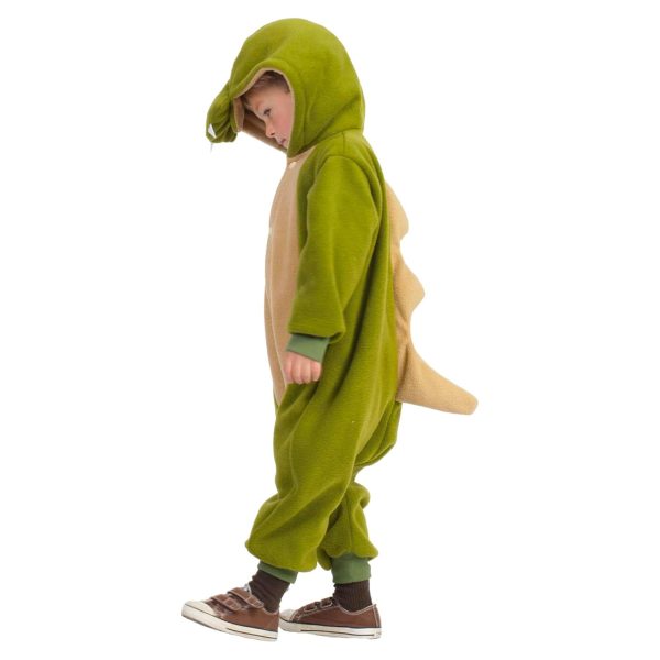 Funsies Kigurumi Ness Dragon Fleece Jumpsuit Costume Child Toddler Online Sale - Image 3