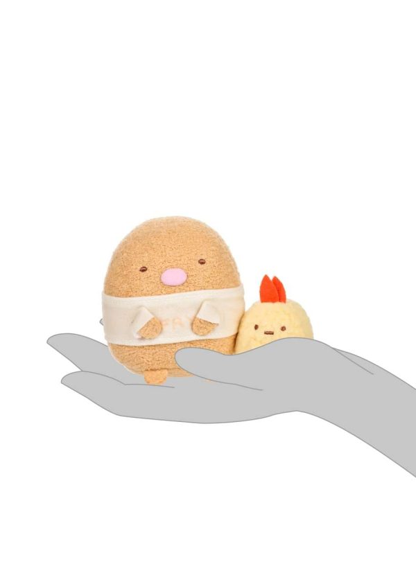 Sumikko Gurashi 4 Inch Plush - Tonkatsu Pork Cutlet w  Shrimp For Discount - Image 3